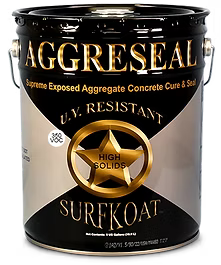 Aggreseal Supreme Clear - 5 Gallon - 30% Solids Exposed Aggregate Driveway Sealer
