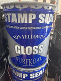 Stamp Seal Gloss 400 VOC - 5 Gallon - 25% Solids Pure Acrylic Decorative Concrete Sealer