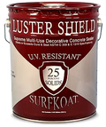 Luster Shield 350 VOC - 5 Gallon - 25% Solids Acrylic Copolymer Decorative Concrete Sealer