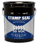 Stamp Seal Gloss 50 VOC - 5 Gallon - 25% Solids Pure Acrylic Decorative Concrete Sealer