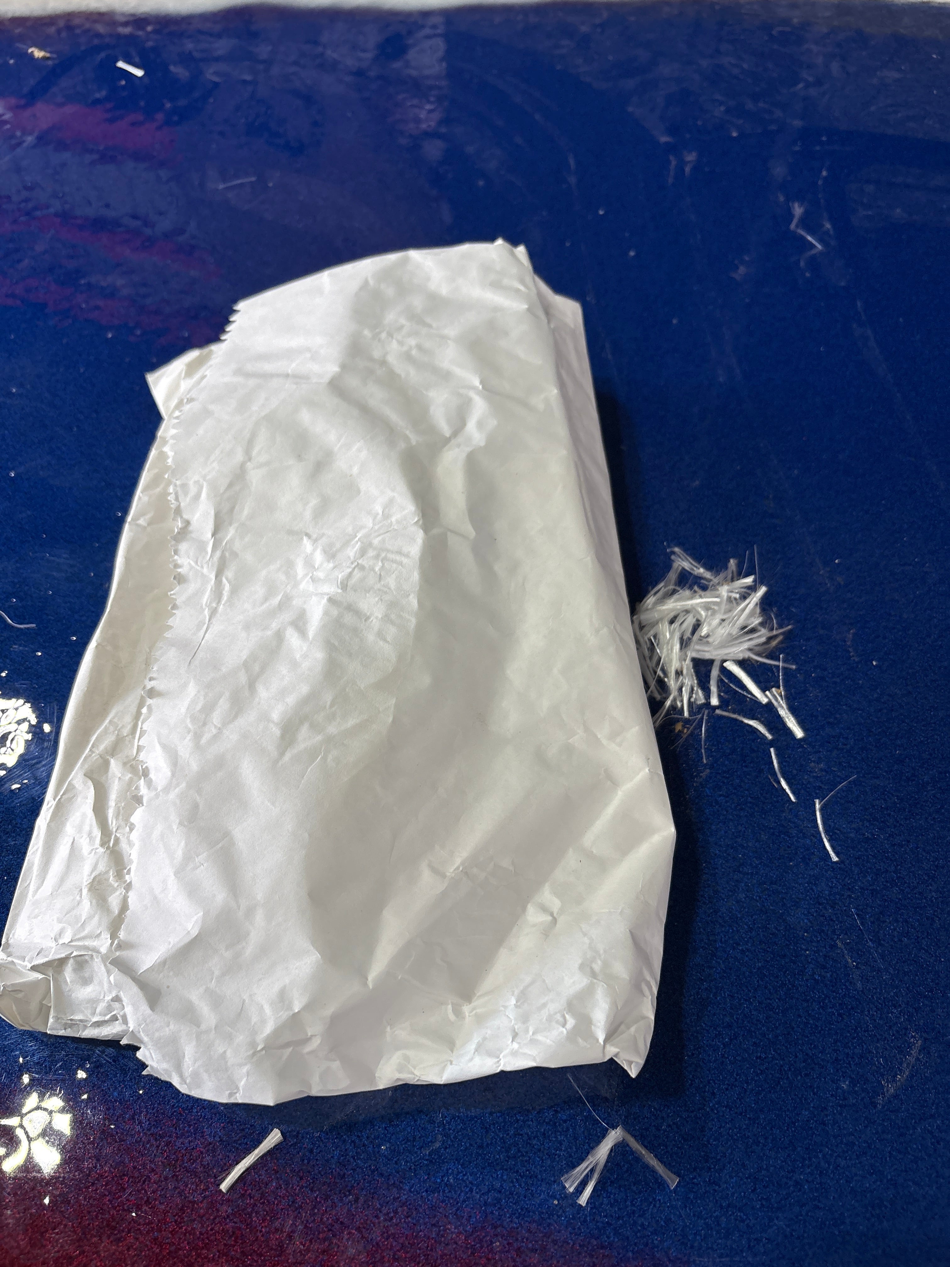 fiber mesh bags 1 yard  water soluble bag