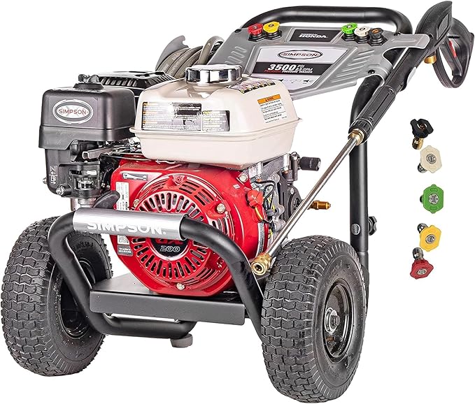 simpson pressure washer 3500