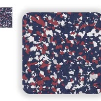 Blended Color Flakes 1/4" - 40lb Box - Polymer Flakes/Chips for High Performance Floor Coatings